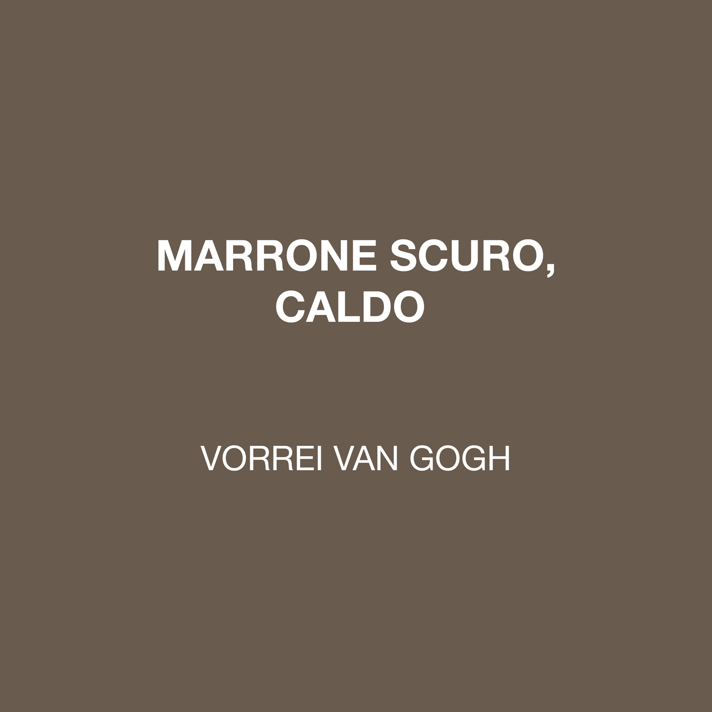 VORREI VAN GOGH
