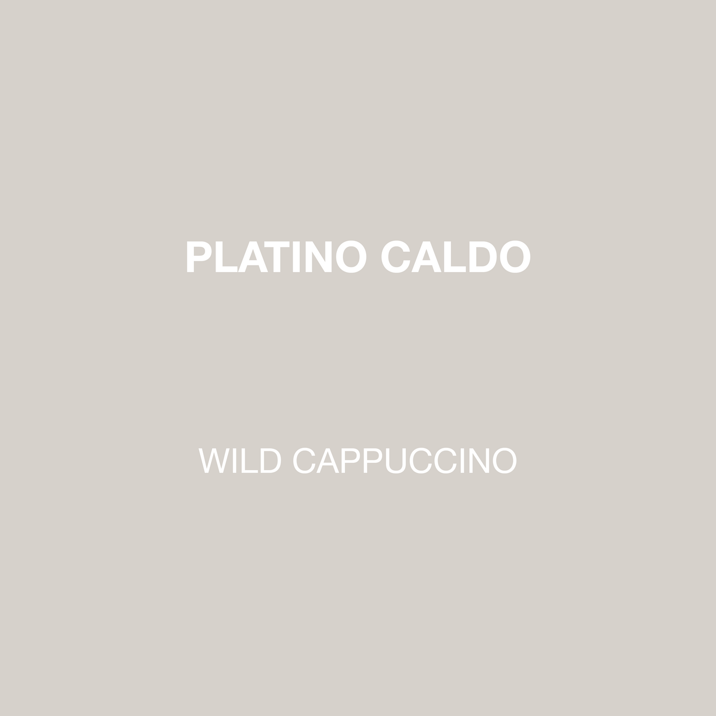 WILD CAPPUCCINO