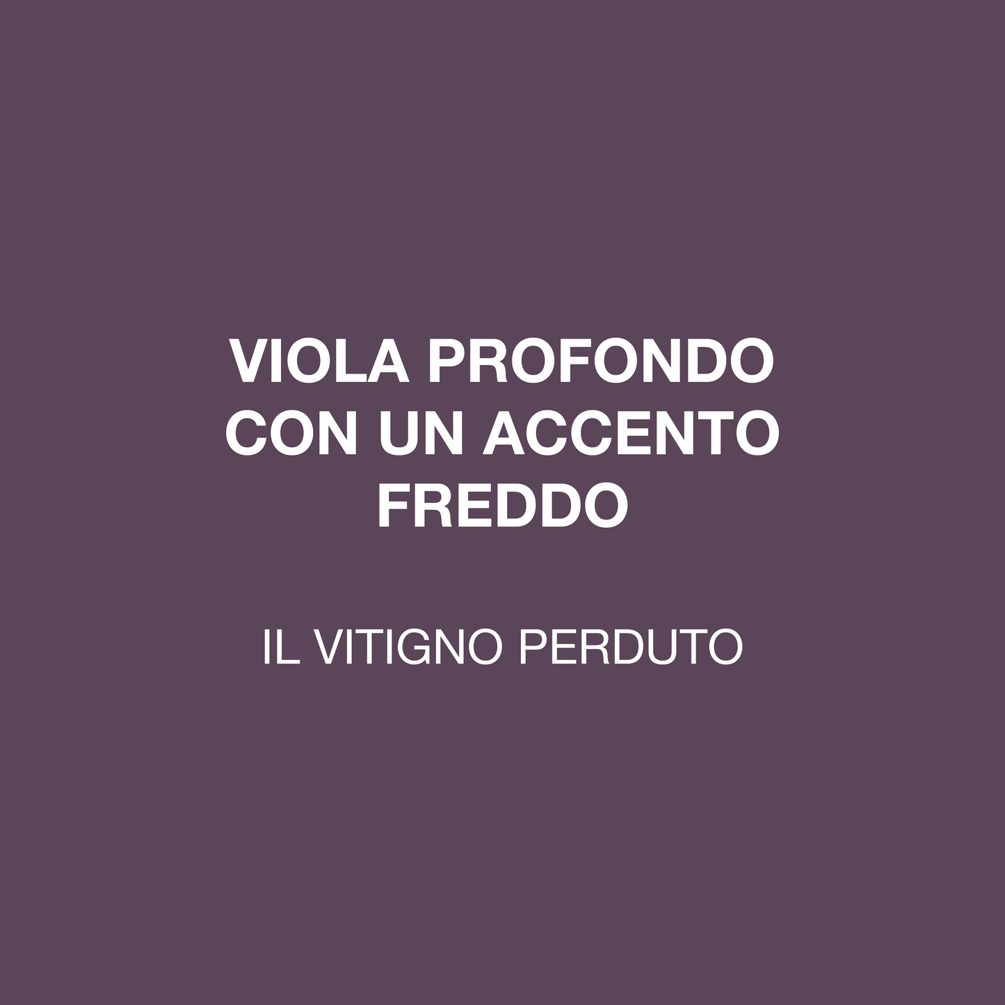 IL VITIGNO PERDUTO