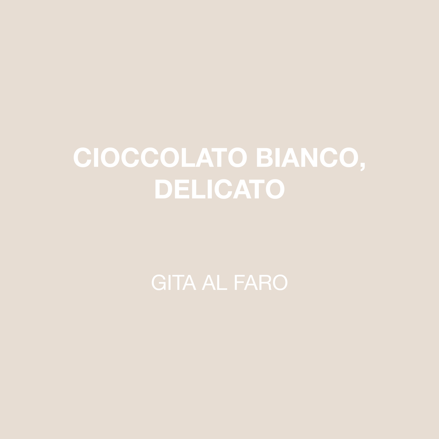 GITA AL FARO