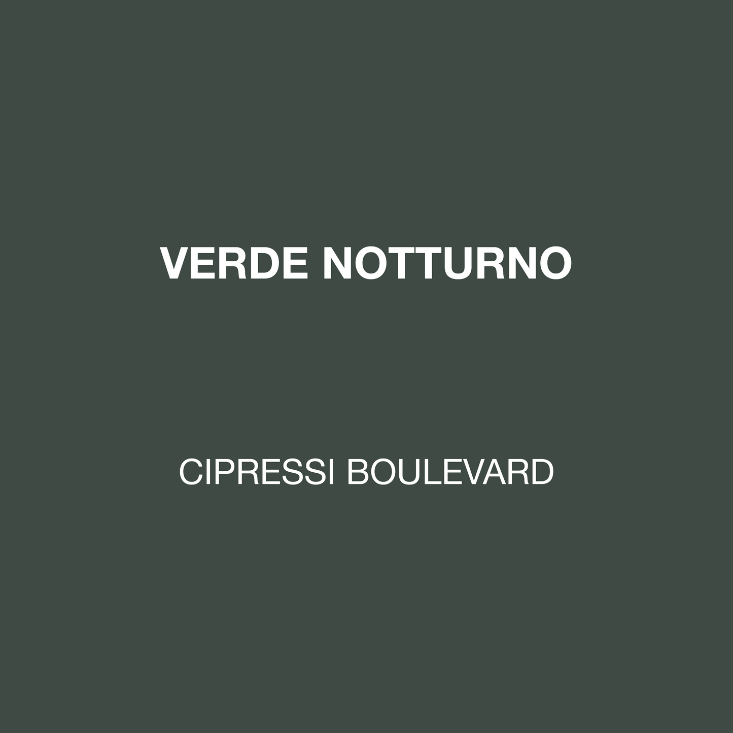 CIPRESSI BOULEVARD