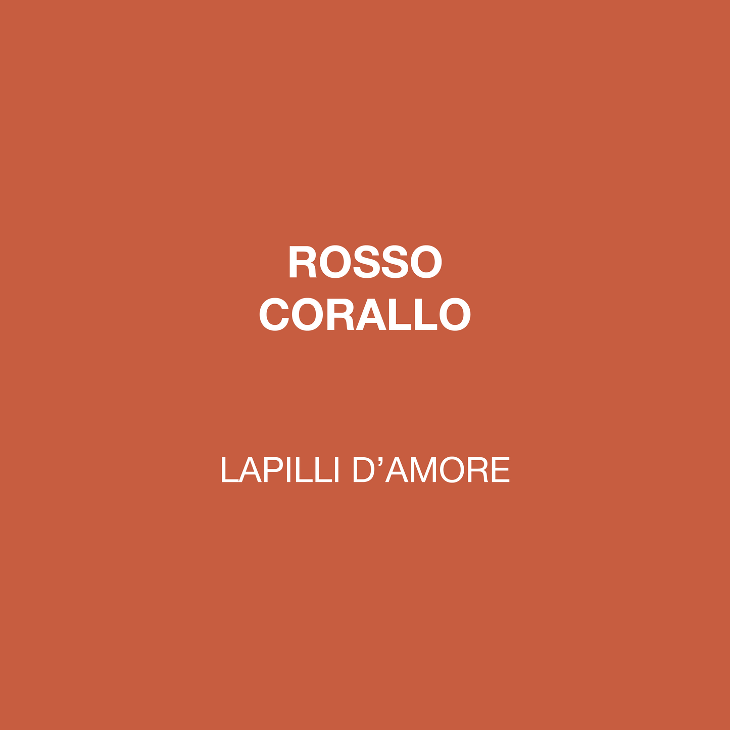 LAPILLI D’AMORE