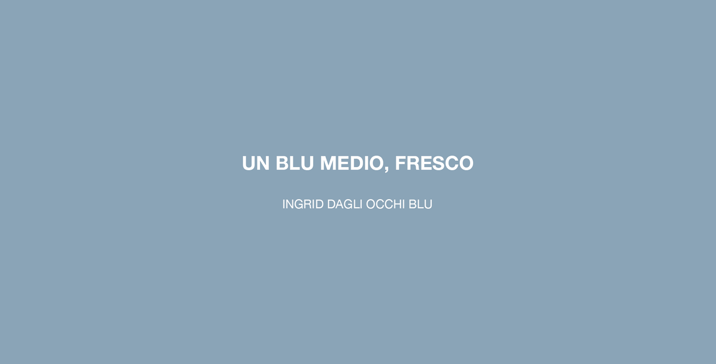 INGRID DAGLI OCCHI BLU