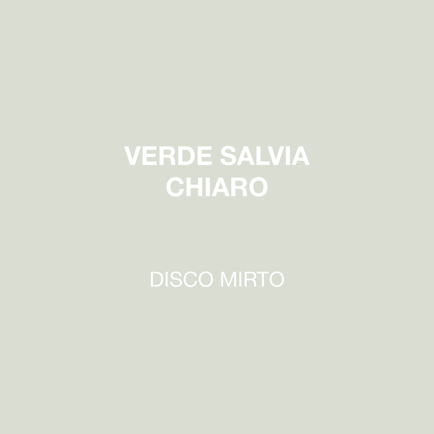 LIGHT SAGE GREEN PAINT | DISCO MIRTO