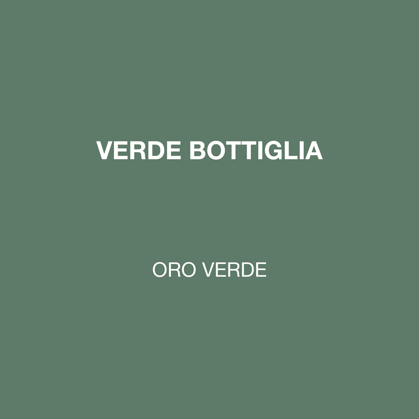 BOTTLE GREEN PAINT | ORO VERDE